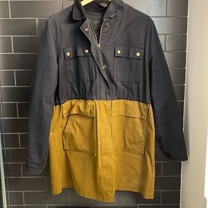 Jcrew hooded rain coat (as seen on Malia Obama!